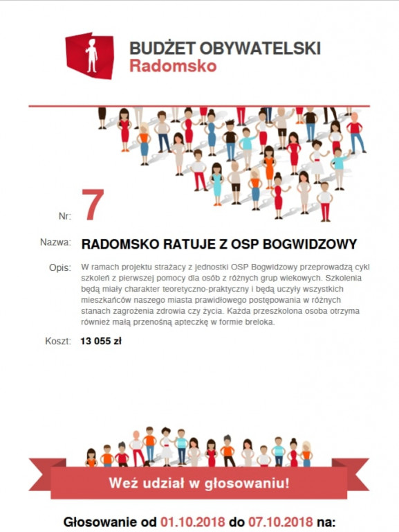 Budżet Obywatelski Radomsko 2019