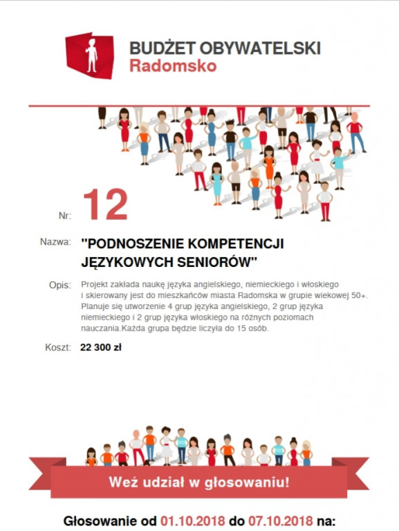 Budżet Obywatelski Radomsko 2019