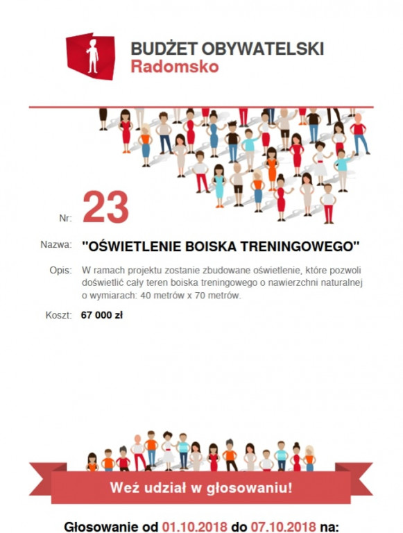 Budżet Obywatelski Radomsko 2019