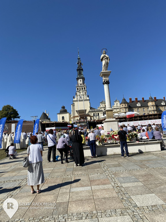 U stóp jasnogórskiej Panny - setki Mieszkańców Radomska w Częstochowie
