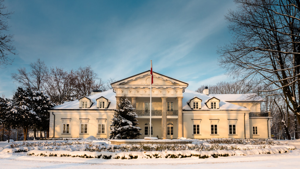 PERŁA NASZEGO POWIATU: Dwór w Żytnie - zima