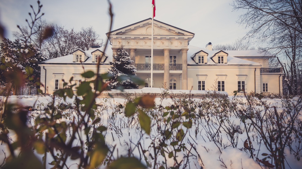 PERŁA NASZEGO POWIATU: Dwór w Żytnie - zima