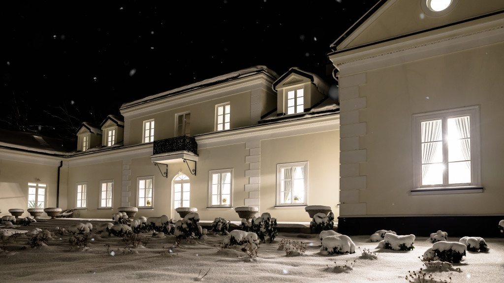 PERŁA NASZEGO POWIATU: Dwór w Żytnie - zima
