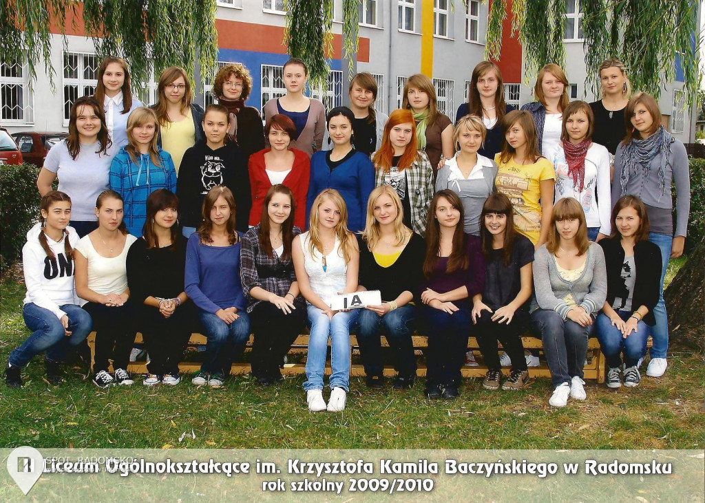 II Liceum Ogólnokształcące w Radomsku NASZA KLASA