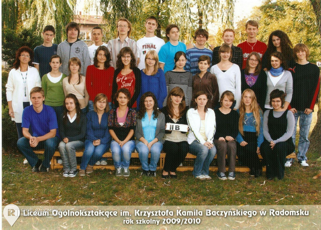 II Liceum Ogólnokształcące w Radomsku NASZA KLASA