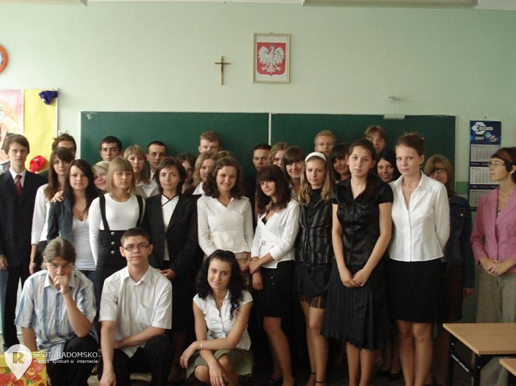 I Liceum Ogólnokształcące w Radomsku NASZA KLASA