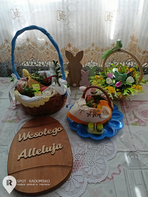Wielkanocne koszyczki radomszczanek i radomszczan