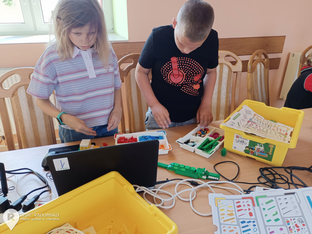 Warsztaty z robotyki i programowania w Kamieńsku