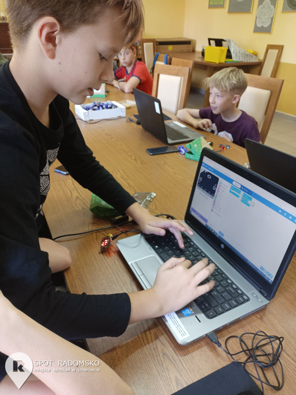 Warsztaty z robotyki i programowania w Dobryszycach