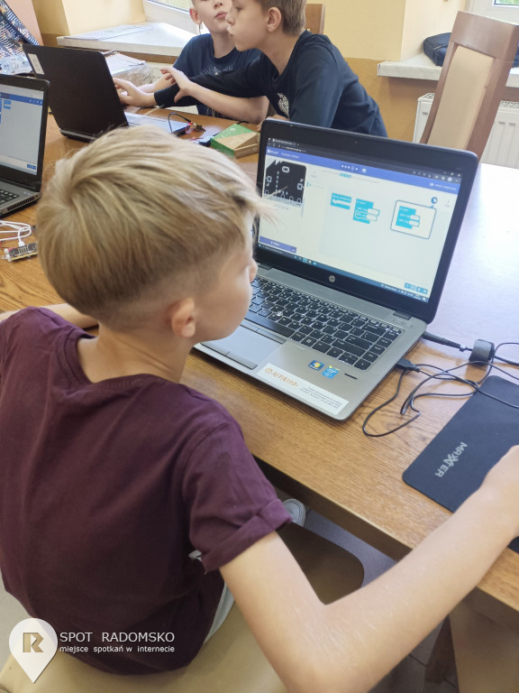 Warsztaty z robotyki i programowania w Dobryszycach