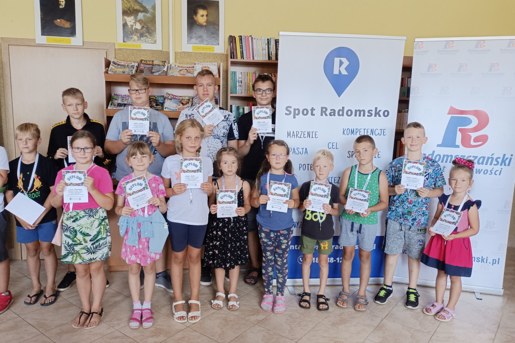 Warsztaty z robotyki i programowania w Bibliotece w Strzałkowie