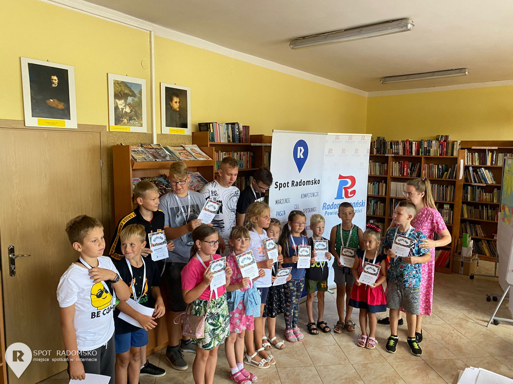 Warsztaty z robotyki i programowania w Bibliotece w Strzałkowie