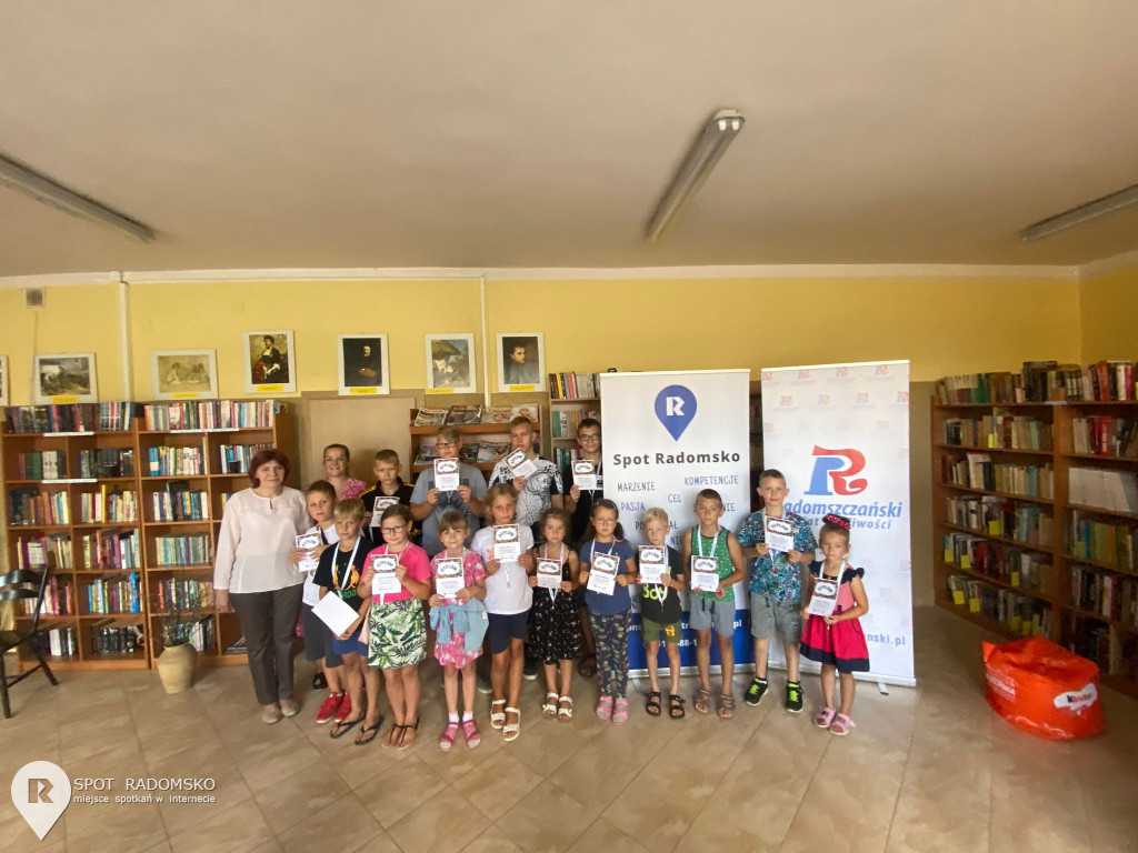 Warsztaty z robotyki i programowania w Bibliotece w Strzałkowie