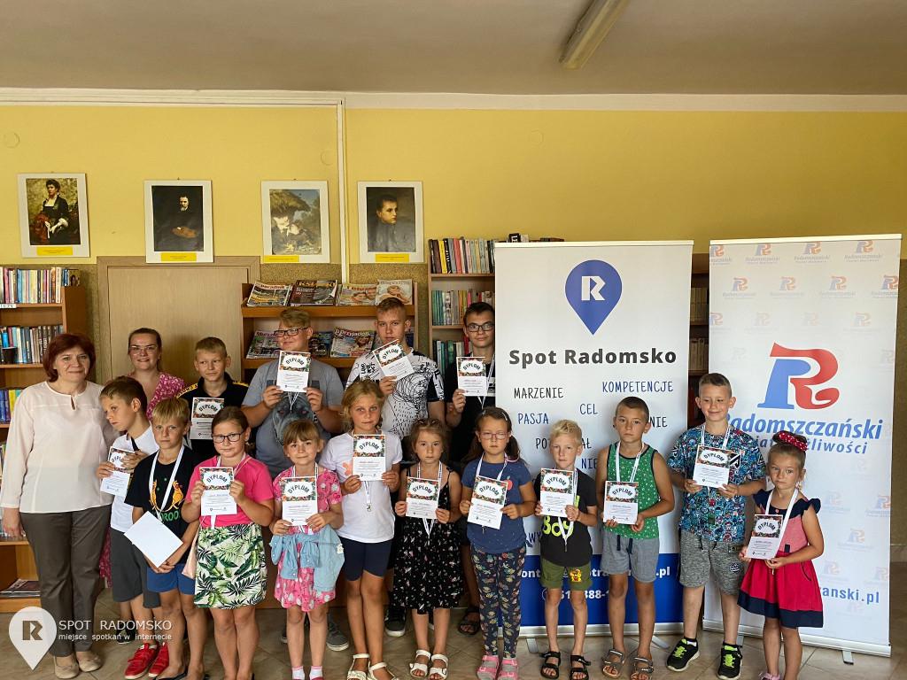 Warsztaty z robotyki i programowania w Bibliotece w Strzałkowie