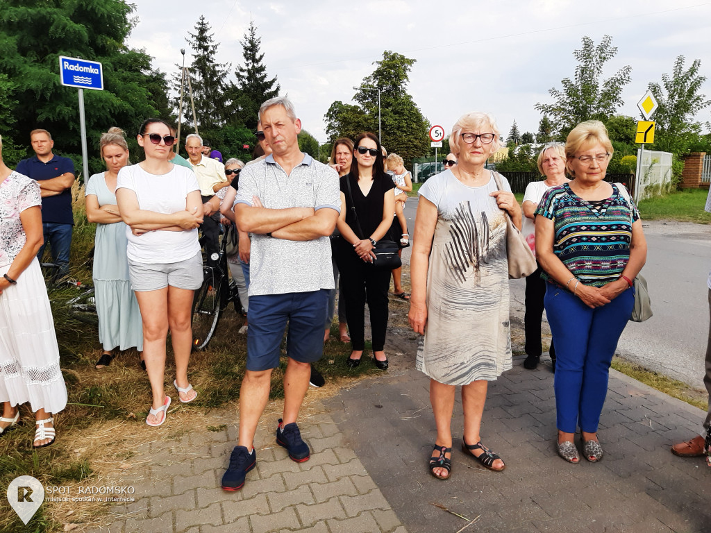 ? Protest mieszkańców Radomska przy ul. Zgoda 14