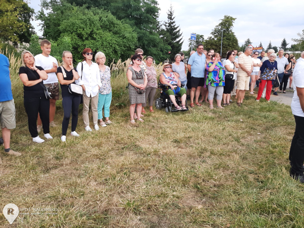 ? Protest mieszkańców Radomska przy ul. Zgoda 14