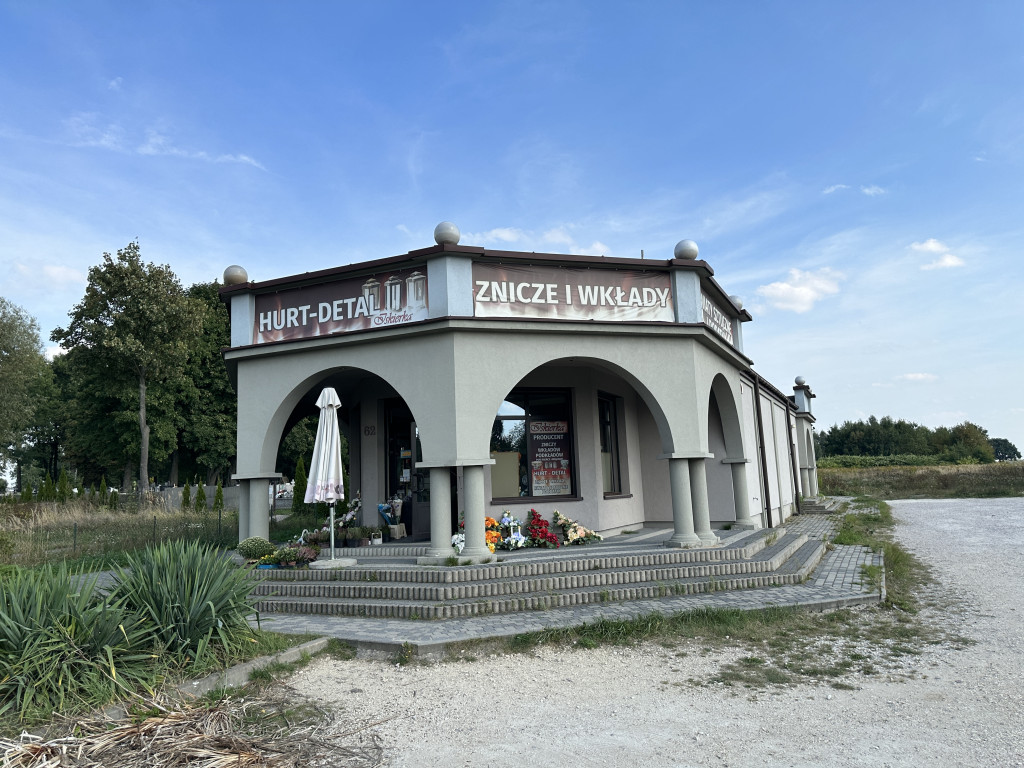 Hurtownia zniczy i kwiatów sztucznych Iskierka