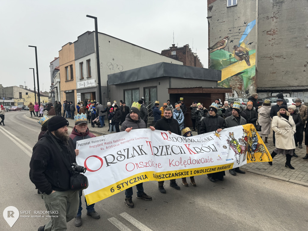 Orszak Trzech Króli w Radomsku 2024