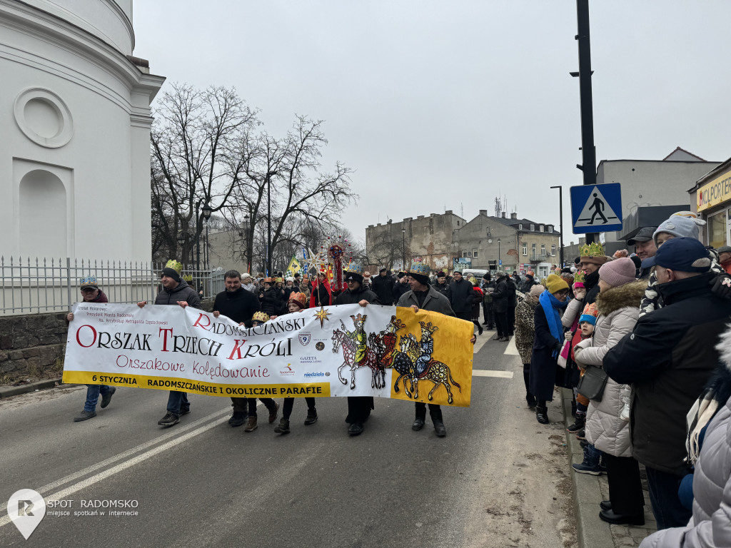 Orszak Trzech Króli w Radomsku 2024