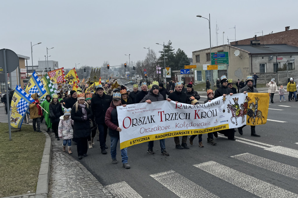 Orszak Trzech Króli w Radomsku 2024