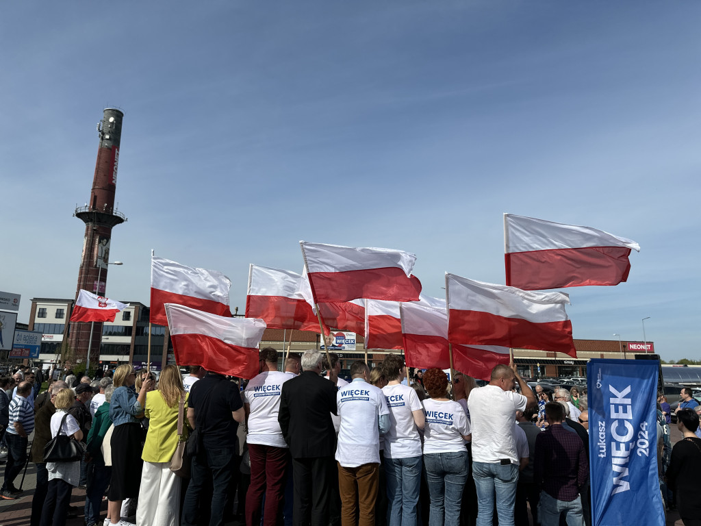 Prezydent Warszawy Rafał Trzaskowski w Radomsku