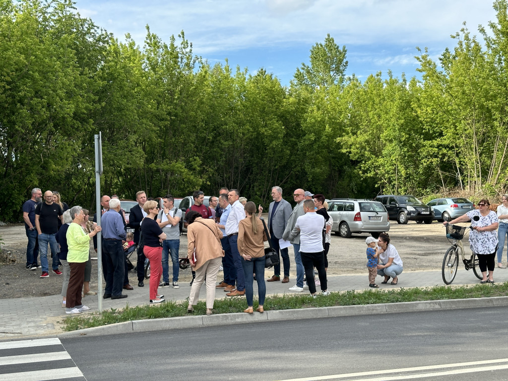 Społeczny odbiór ul. Piłsudskiego w Radomsku