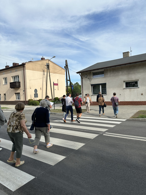 Społeczny odbiór ul. Piłsudskiego w Radomsku