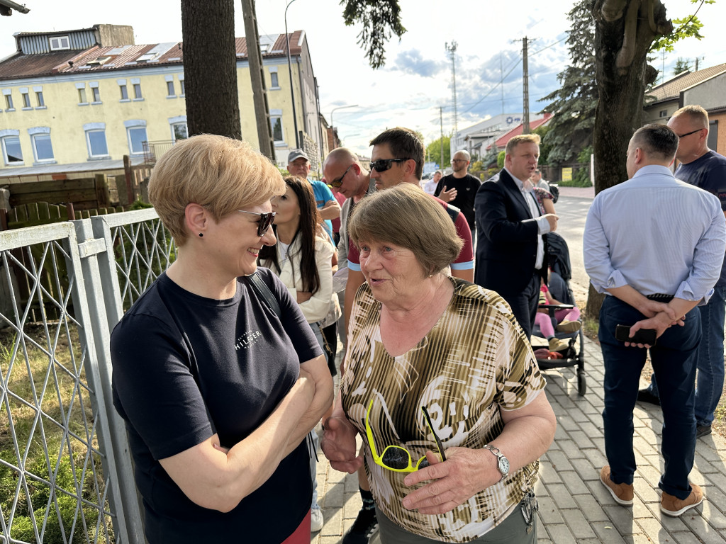 Społeczny odbiór ul. Piłsudskiego w Radomsku