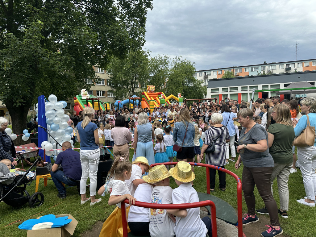 Piknik rodzinny w przedszkolu nr 10 w Radomsku