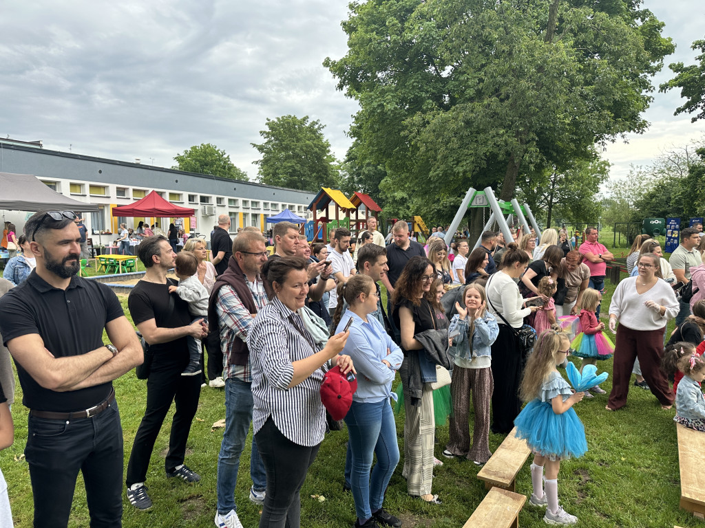 Piknik rodzinny w przedszkolu nr 10 w Radomsku