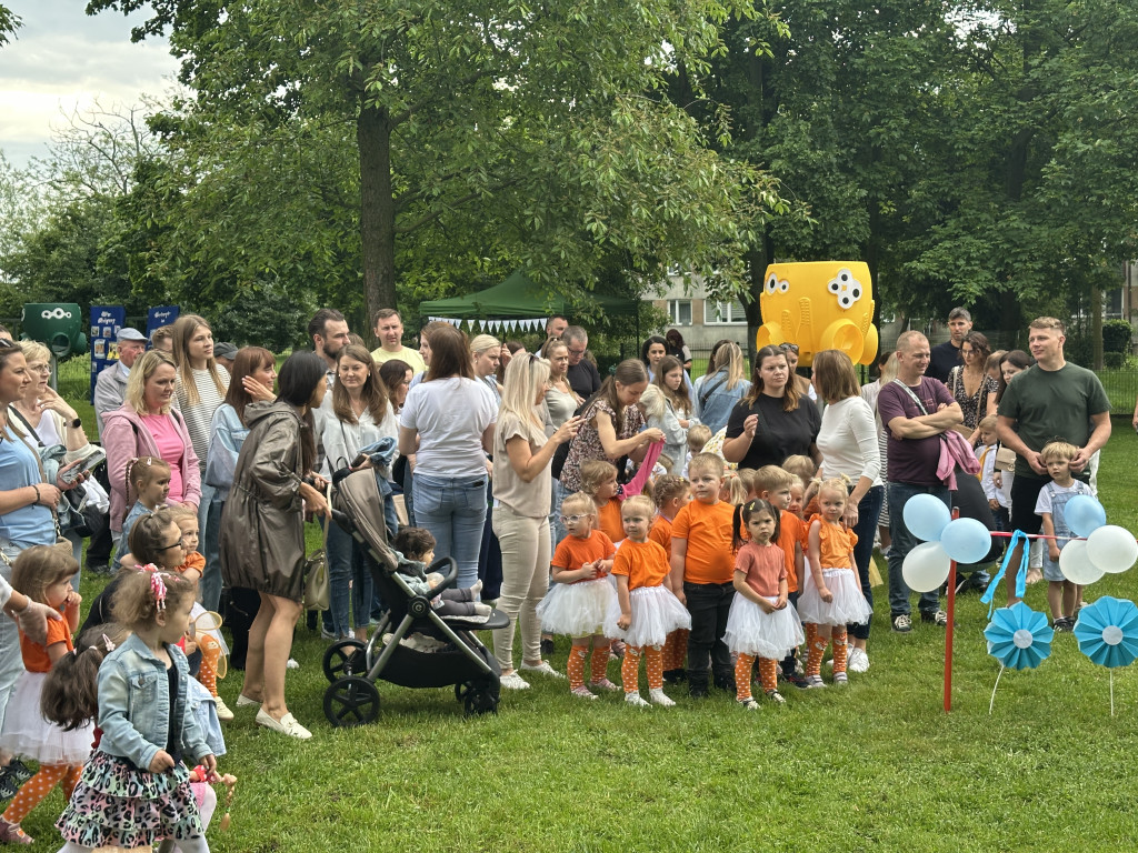 Piknik rodzinny w przedszkolu nr 10 w Radomsku