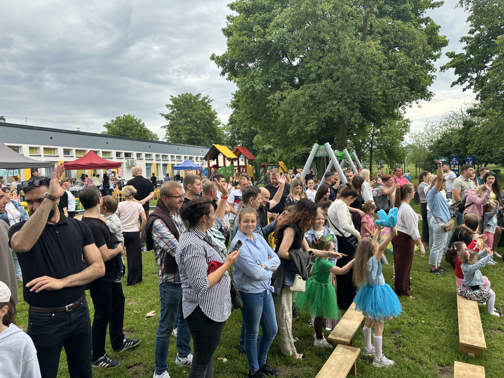 Piknik rodzinny w przedszkolu nr 10 w Radomsku