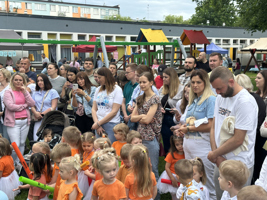 Piknik rodzinny w przedszkolu nr 10 w Radomsku
