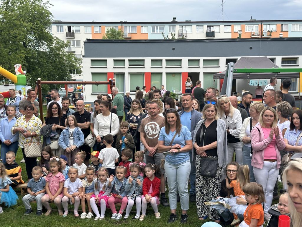 Piknik rodzinny w przedszkolu nr 10 w Radomsku