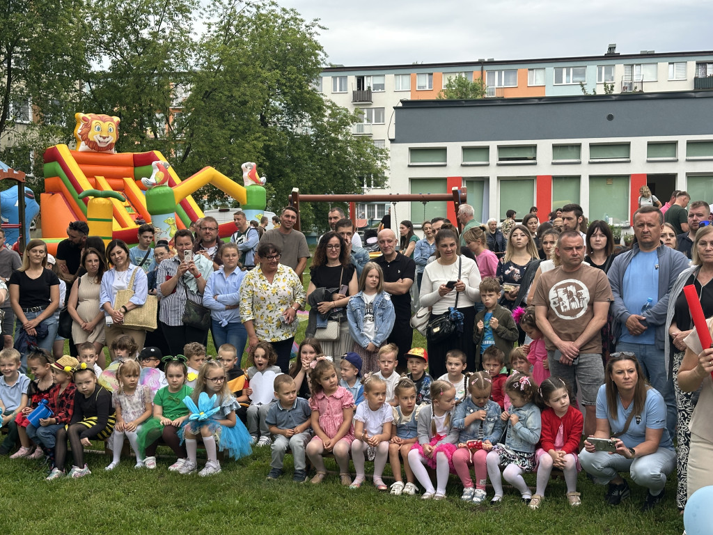Piknik rodzinny w przedszkolu nr 10 w Radomsku