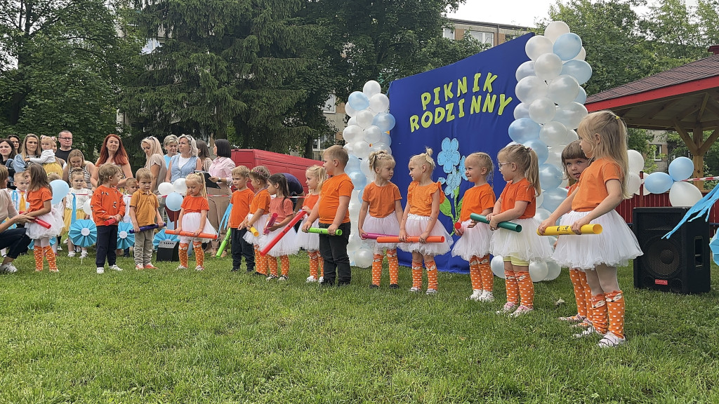 Piknik rodzinny w przedszkolu nr 10 w Radomsku