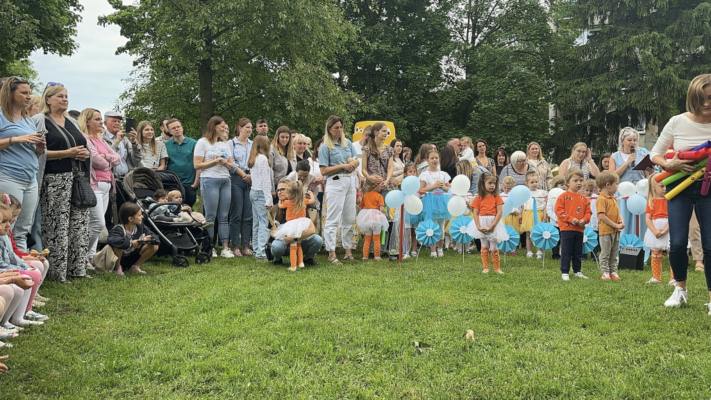 Piknik rodzinny w przedszkolu nr 10 w Radomsku