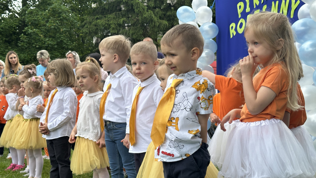 Piknik rodzinny w przedszkolu nr 10 w Radomsku