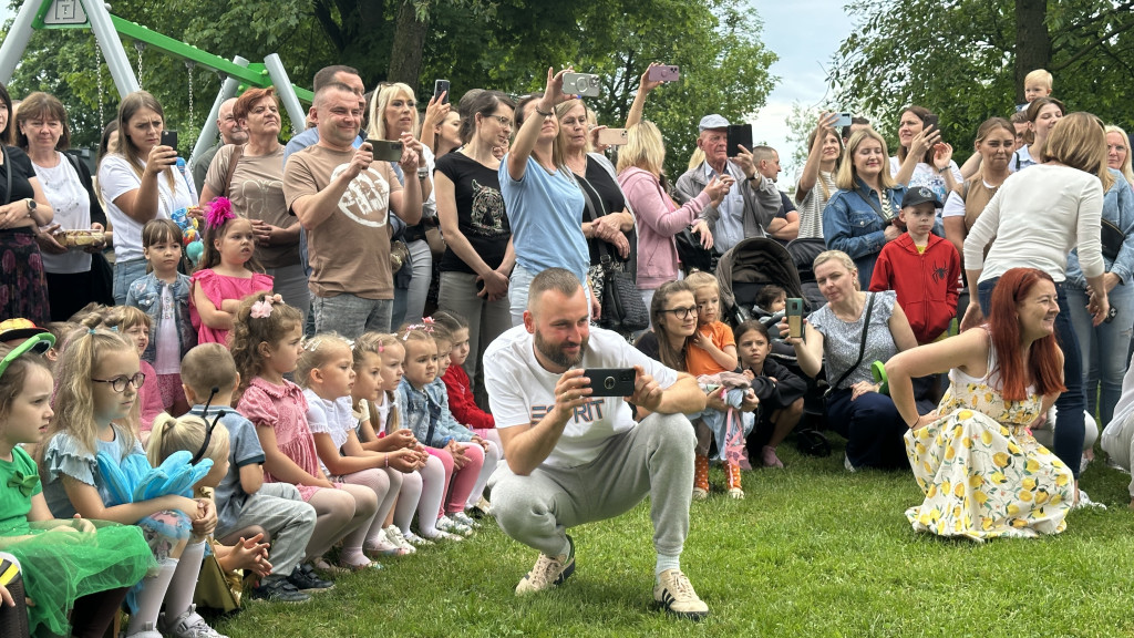 Piknik rodzinny w przedszkolu nr 10 w Radomsku