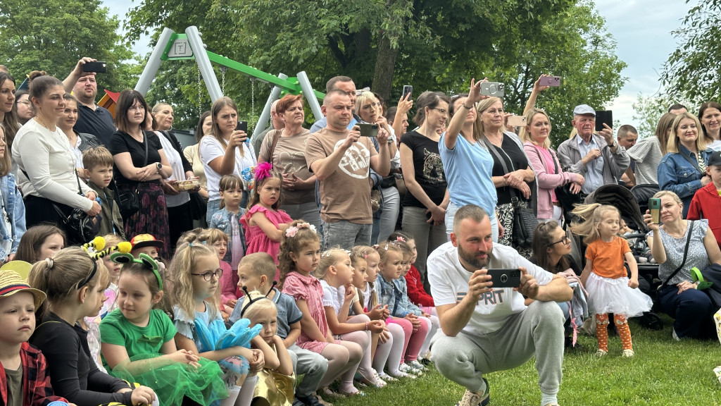 Piknik rodzinny w przedszkolu nr 10 w Radomsku