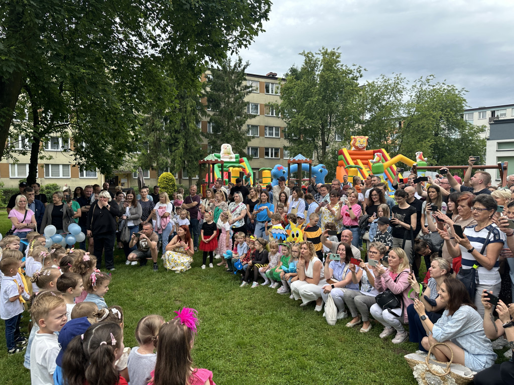 Piknik rodzinny w przedszkolu nr 10 w Radomsku