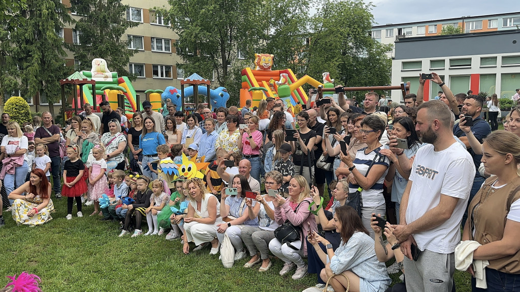 Piknik rodzinny w przedszkolu nr 10 w Radomsku