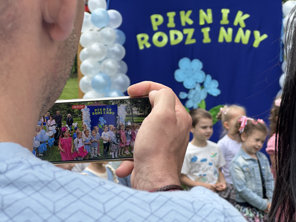 Piknik rodzinny w przedszkolu nr 10 w Radomsku