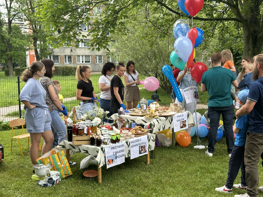 Piknik rodzinny w przedszkolu nr 10 w Radomsku