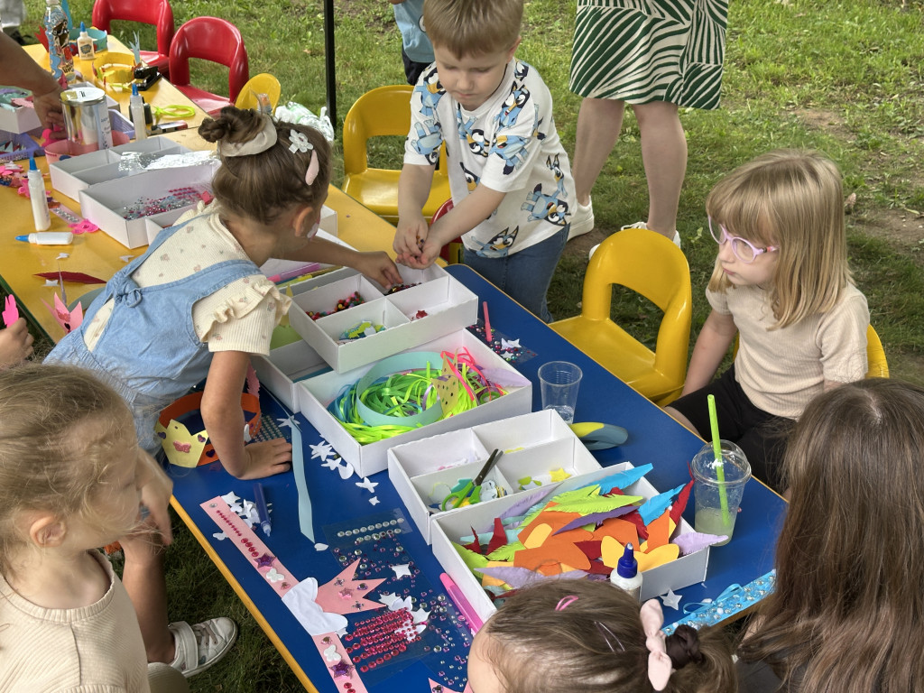 Piknik rodzinny w przedszkolu nr 10 w Radomsku