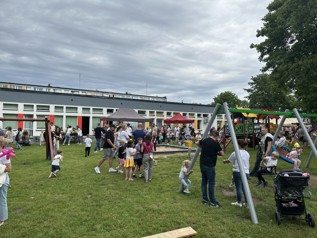 Piknik rodzinny w przedszkolu nr 10 w Radomsku