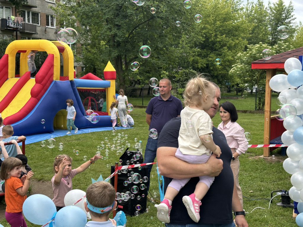 Piknik rodzinny w przedszkolu nr 10 w Radomsku