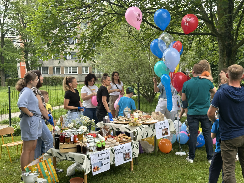 Piknik rodzinny w przedszkolu nr 10 w Radomsku