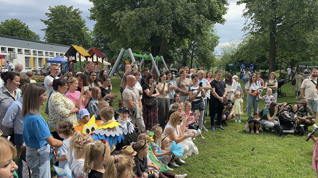 Piknik rodzinny w przedszkolu nr 10 w Radomsku
