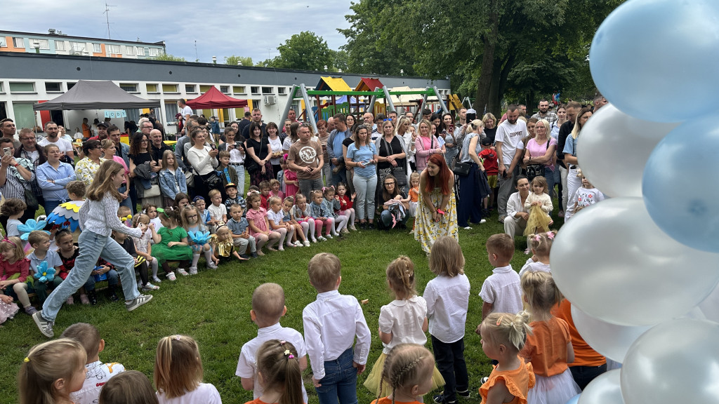 Piknik rodzinny w przedszkolu nr 10 w Radomsku